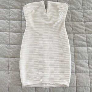 Privy Strapless White Dress